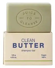 Juice To Cleanse Clean Butter Shampoo Bar