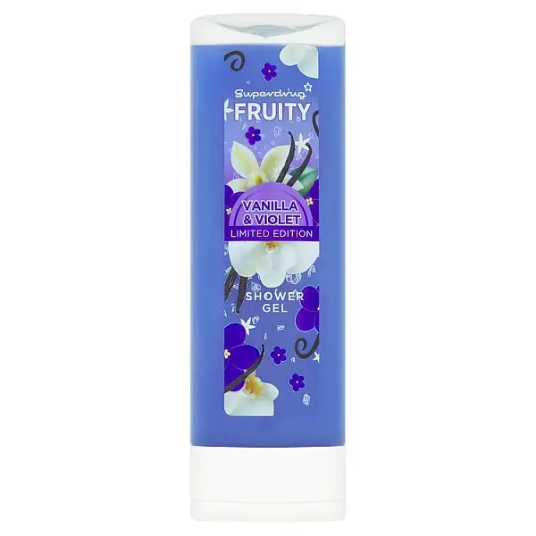 Superdrug Fruity Shower Gel Vanilla & Violet