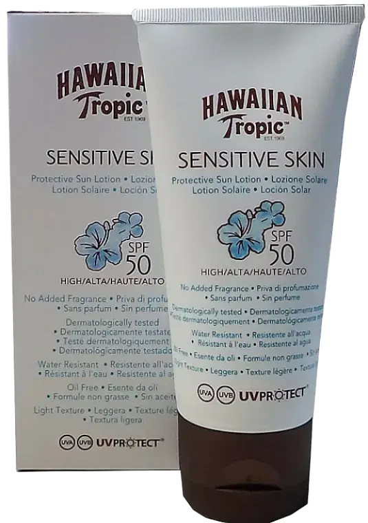 Hawaiian Tropic Sensitive Skin SPF 50