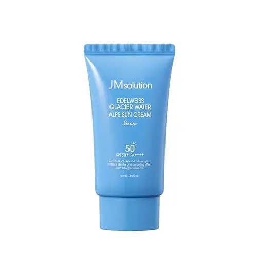 JMsolution Edelweiss Glacier Water Alps Sun Cream Snow SPF 50+