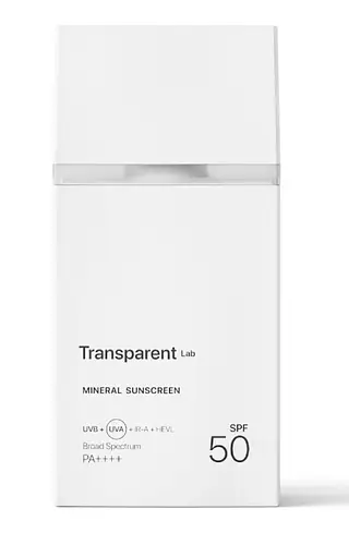 Niche Beauty Lab Mineral sunscreen Transparent