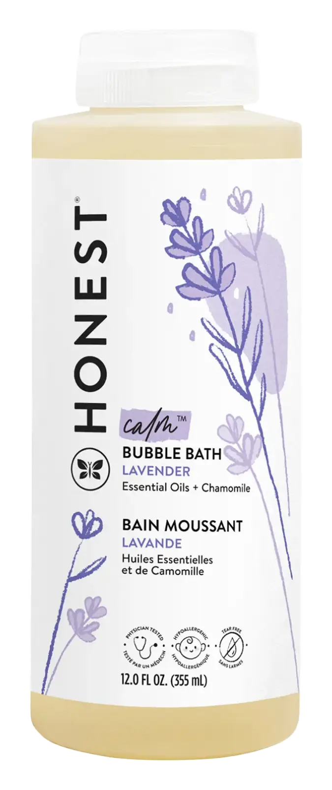 Honest Beauty Bubble Bath Calm Lavender