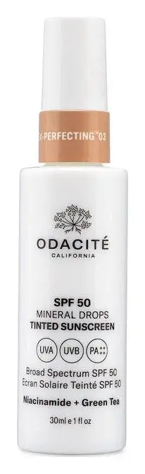 Odacité California SPF 50 Tinted Mineral Drops 03 Medium