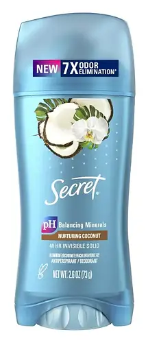 Secret Invisible Solid Antiperspirant Deodorant Nurturing Coconut