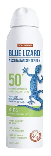 Blue Lizard Kids Mineral Sunscreen Spray SPF 50+
